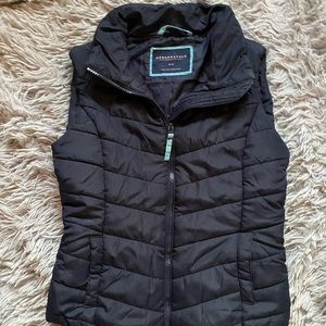Aeropostale zip up vest